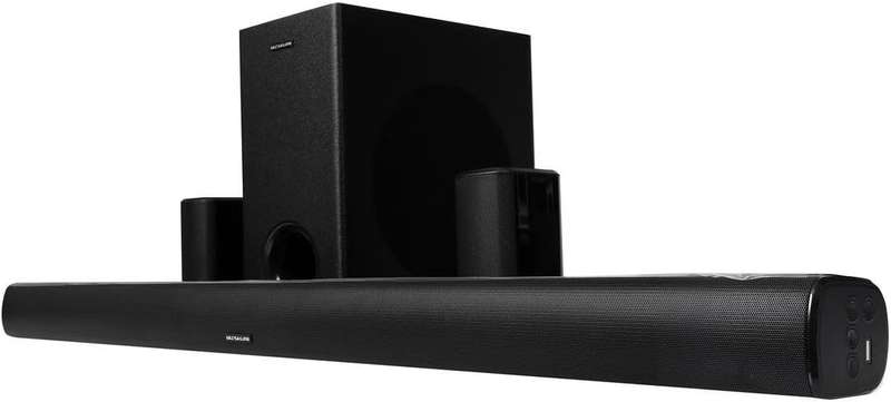 Ultra-Link Jive Series 380 Watt, 5.1 Channel, Wireless Soundbar