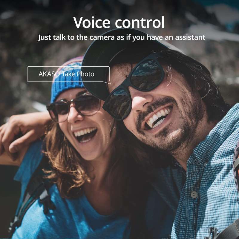 AKASO Brave 7 4K 30FPS, 20MP, Wi-fi, Waterproof Action Camera