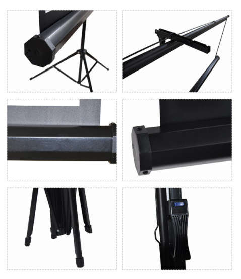 Ultra-Link Tripod Projector Screen Size 1500mm X 1500mm