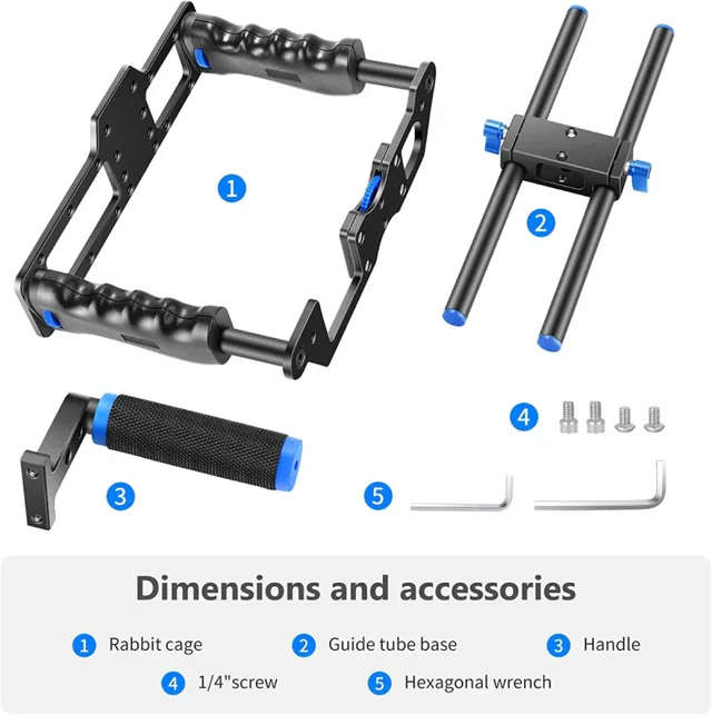 Neewer Aluminum Alloy Camera Video Cage