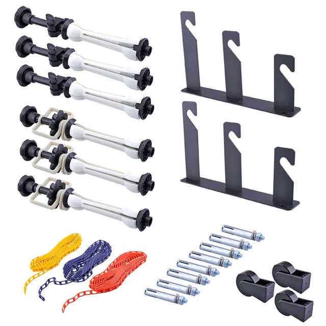 Neewer 3-Roller Wall Mounting Manual Backdrop Support System