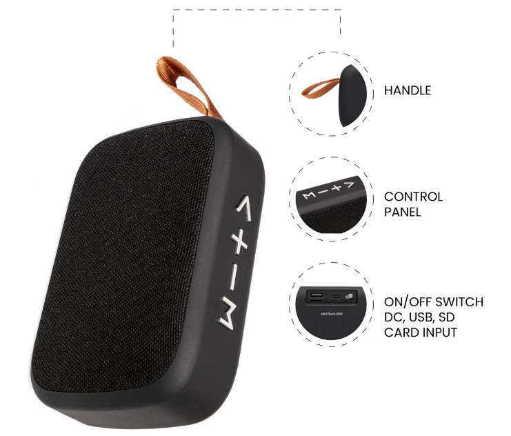 Ultra-Link 3W Portable Bluetooth Speaker