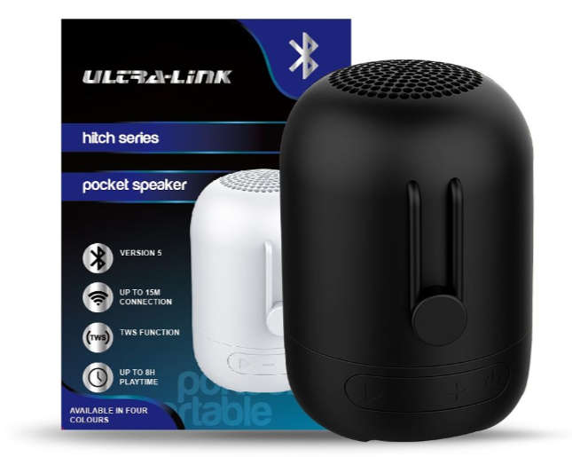 Ultra-Link Hitch Series 5W Portable Bluetooth Speaker (Black)