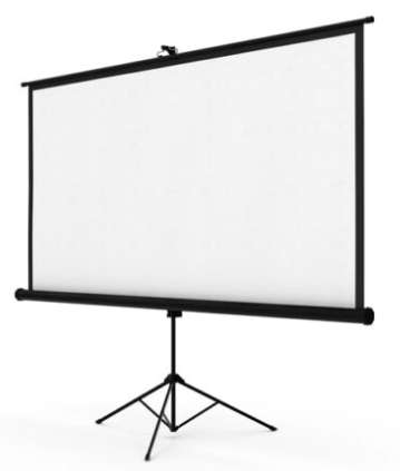 Ultra-Link Tripod Projector Screen Size 1500mm X 1500mm