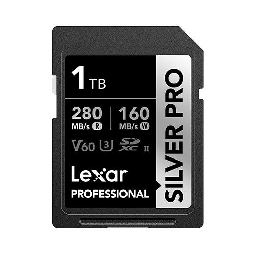 Lexar® Professional SDXC 1TB SILVER PRO UHS-II, GL Card