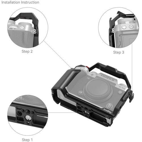 SmallRig Full Camera Cage For FUJIFILM X-T5 Camera