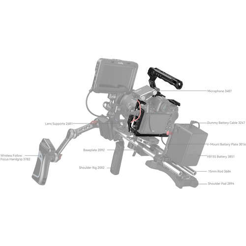 SmallRig Handheld Camera Cage Kit for Nikon Z8 Cameras