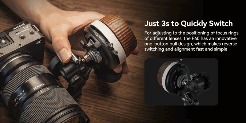 SmallRig F60 Modular Follow Focus