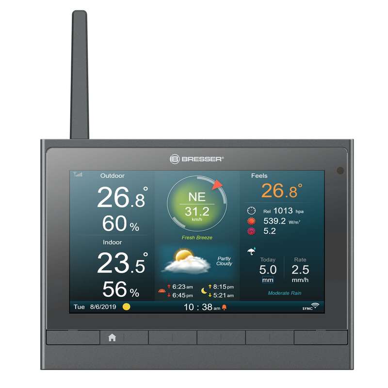 Bresser MeteoChamp 7-In-1 HD Wi-Fi Weather Centre