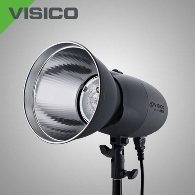 Visico PRO VL 300 PLUSII: 2X 300 Watt Flash Head Soft Box Studio Kit