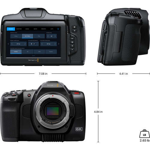 Blackmagic Design Pocket Cinema Camera 6K Pro (Can EF)