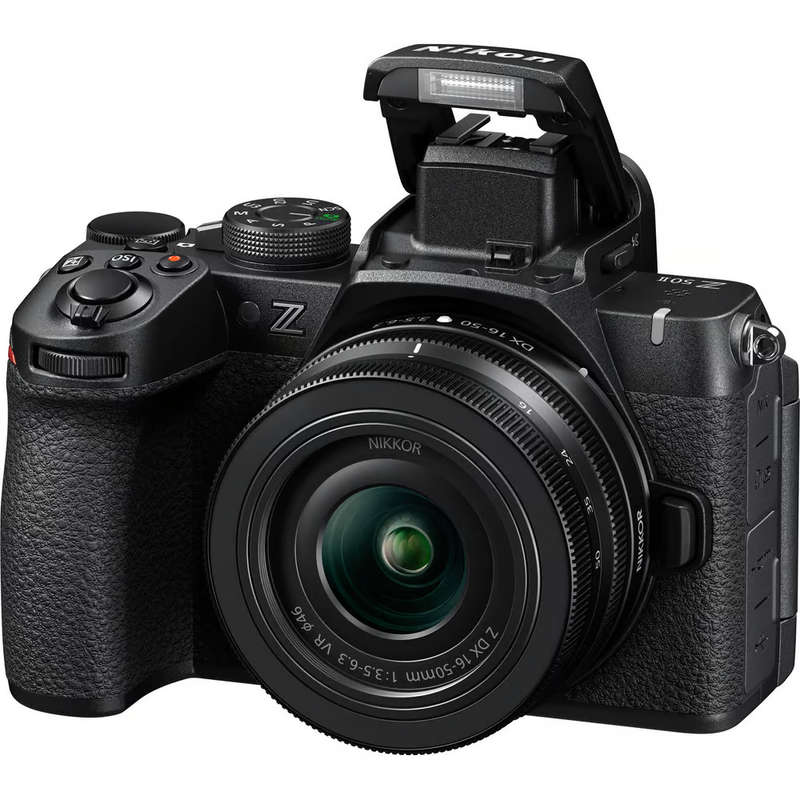 Nikon Z50 II CREATOR KIT: Z50 II + 16-50mm VR Lens + Bag + Card + ML-L7 + Tripod + Mic