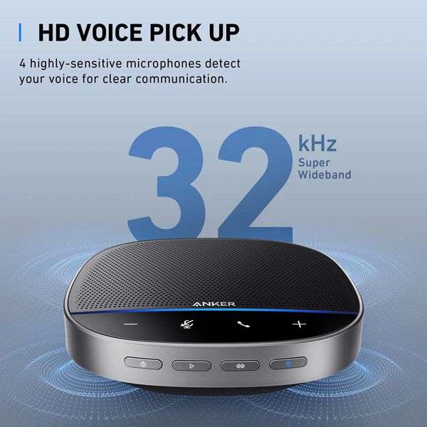 Anker PowerConf S500 Speakerphone Black