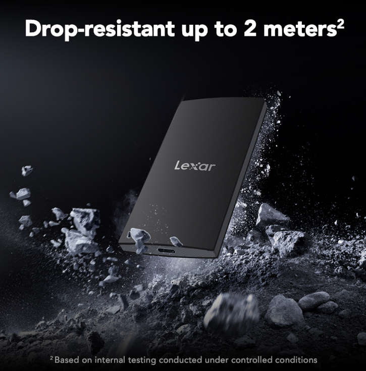 Lexar® 1TB SL300 USB 3.2 Gen 2 Portable SSD