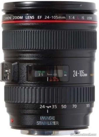 Canon EF 24-105mm f/4L IS USM Lens (Used)