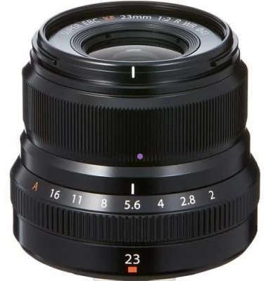 Fujifilm XF 23mm f/2 R WR Black Lens (Used)