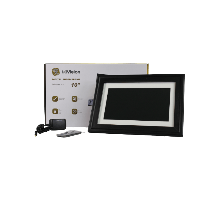 Mivision Digital Frame 10" Wood Finish