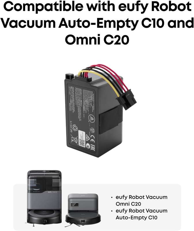 Eufy CLEAN RoboVac Omni C20 Replacement Battery Pack