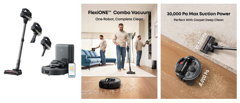 Eufy CLEAN RoboVac 3-IN-1 E20 Vacuum Cleaner
