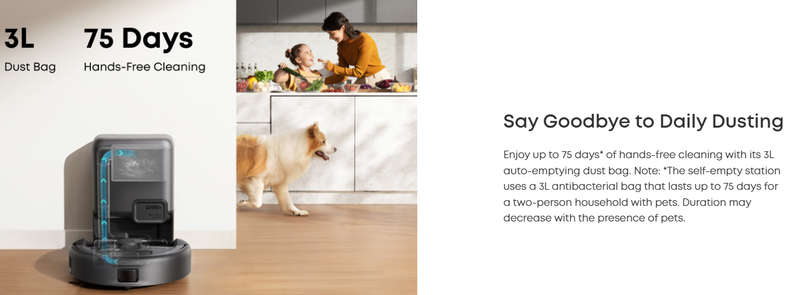 Eufy CLEAN RoboVac 3-IN-1 E20 Vacuum Cleaner