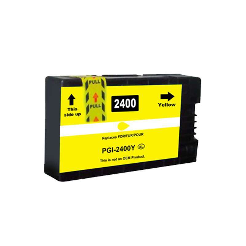 Yellow Canon PGI-2400Y XL  Compatible Ink Cartridge