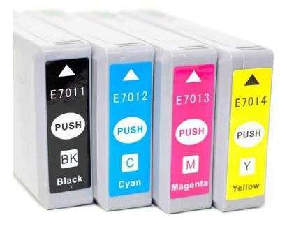 Cyan Epson T7012 Compatible Ink Cartridge