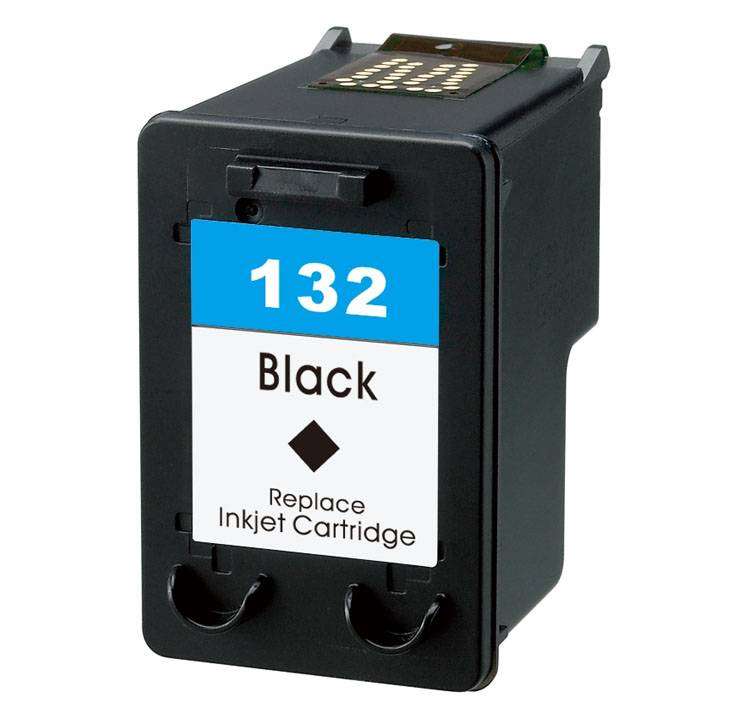 Black HP 132 Compatible Ink Cartridge