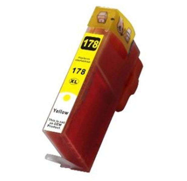 Yellow HP 178 Compatible Ink Cartridge