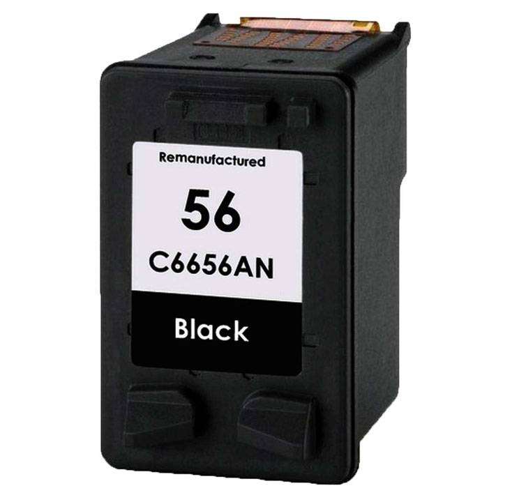 Black HP 56 Compatible Ink Cartridge