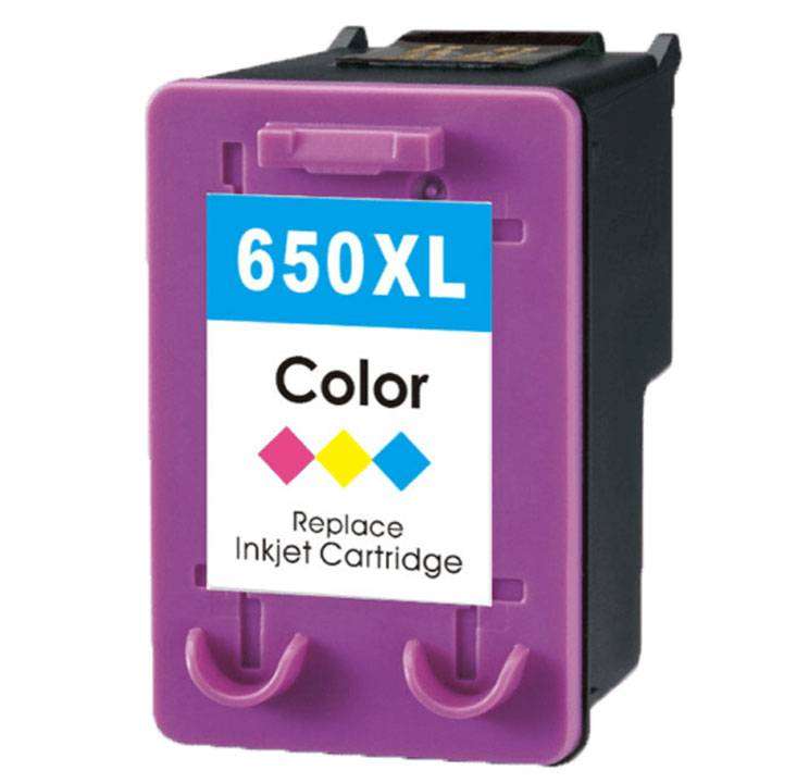 TriColour HP 650 XL Compatible Ink Cartridge