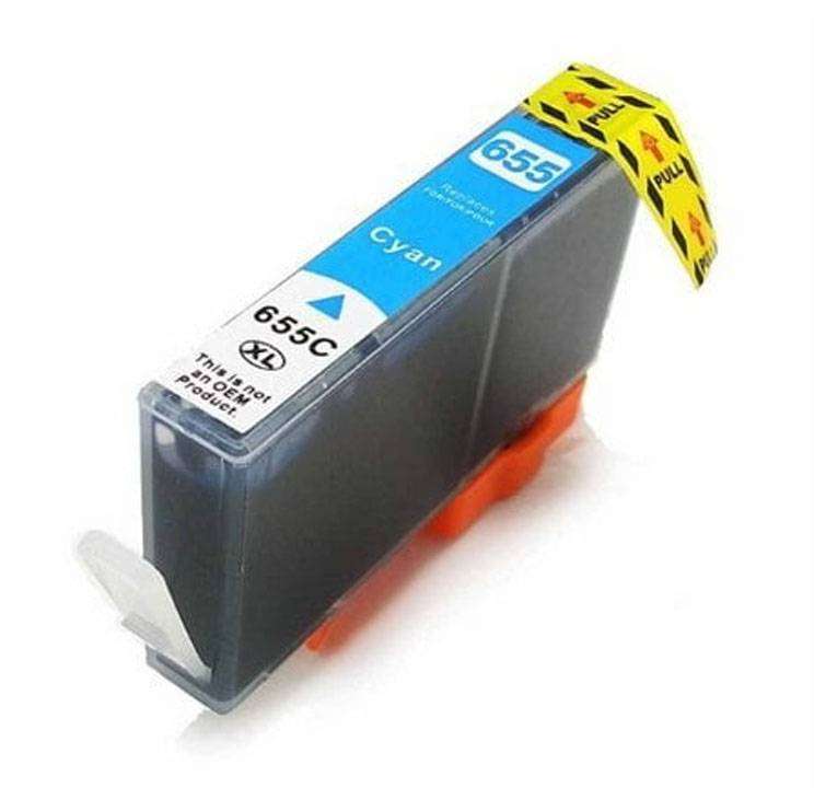 Cyan HP 655XL Compatible Ink Cartridge