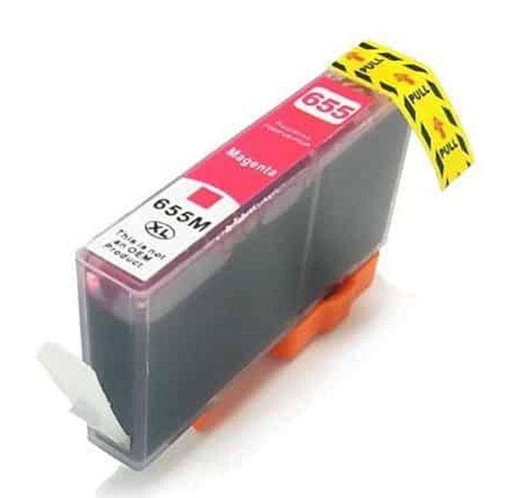 Magenta HP 655XL Compatible Ink Cartridge