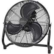 Alva Air 50cm High Velocity Matte Black Floor Fan