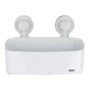 Bathlux Small Storage Basket With Suction Cup Retail Box No