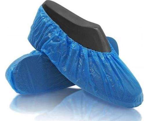 Casey Disposable Non Woven Shoe Covers  Provide A Barrier Against Possible Exposure To Airborn...