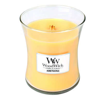Woodwick Honey Suckle Medium Jar
