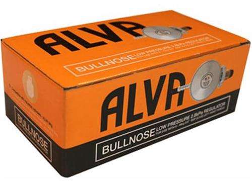 Alva Bullnose Gas Regulator- For Use With 9Kg and Above LP Gas Cylinders Low Pressure Regulator L...