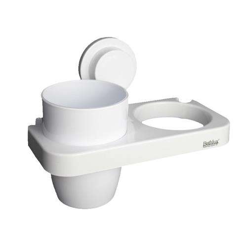 Bathlux Universal Cup Bath Rack With Suction Cup