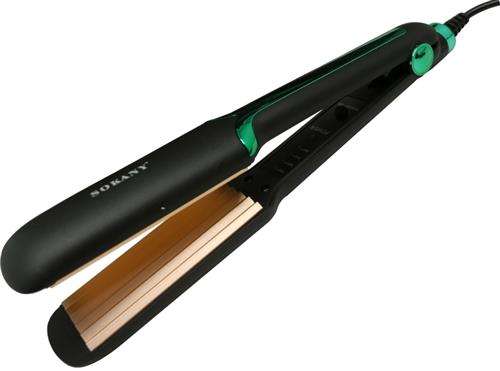 Sokany Professional Ceramic Hair Crimper Iron - Rapid Heating Intelligent Temperature Control Eas...