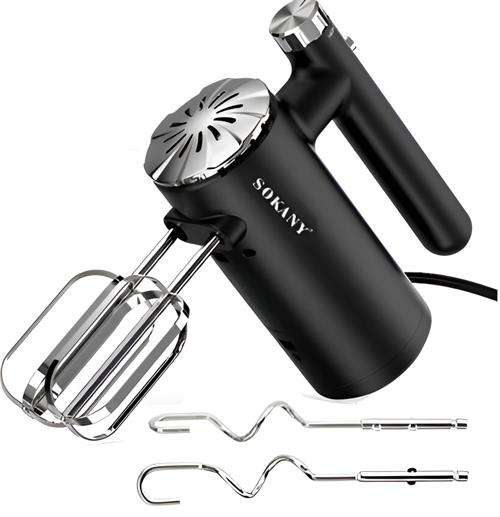 Sokany Electric Hand Mixer and Blender- Powerful 350w Motor, 5-Speed Settings Ergonomic Design, I...