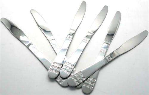 Casey Catering 6 Piece Stainless Steel Dinner Knives Set