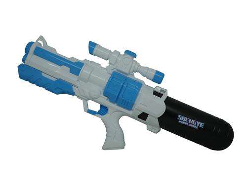 Casey XL Super Soaker Pump Action Water Gun - Blue and White