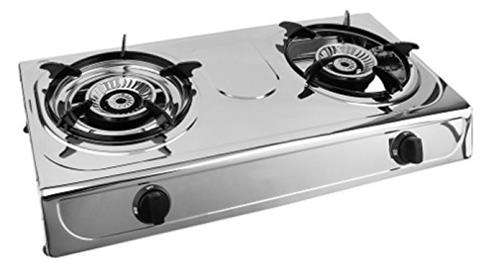 Casey King Chef Dual Plate Stainless Steel Table