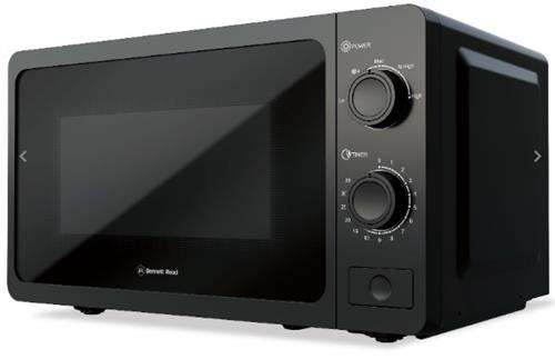 Bennet Read 20 Litre Manual Microwave Oven Black