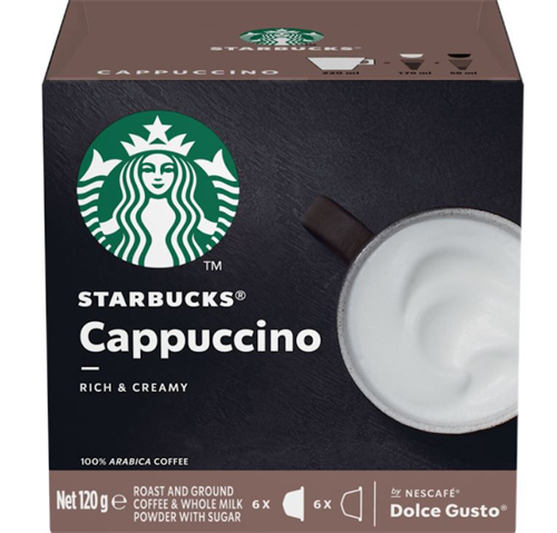Nescafe Dolce Gusto Starbucks Cappuccino 12