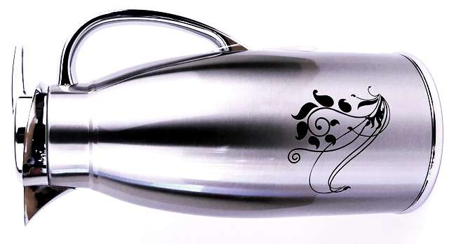 Totally 1.9L Hot or Cold Vacuum Flask Jug Silver Out of Box Failure Warranty