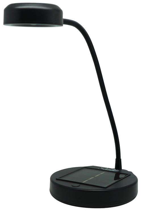 Noble SunLite Solar Powered Tabletop Lamp-Ideal As A Candle Replacement Can Be Used In A Variety ...