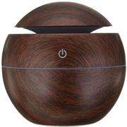 Casey Ultrasonic Aroma Mini Portable Humidifier Dark Wood