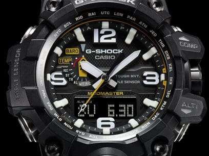 Casio Mens Mudmaster G-Shock Anadigital Watch (GWG-1000-1A3DR)