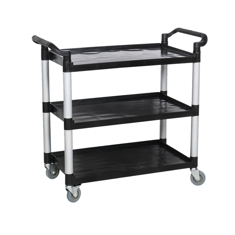 TEA TROLLEY PLASTIC - 3 SHELF - 1030 x 510 x 960mm